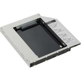  Шасси для HDD/SSD 2.5" 7.0-9.5 mm Sata (7+15 pin) в отсек 5.25" ODD Slim ноутбука 12.7 mm, внешний интерфейс SlimSata (7+6 pin), Agestar SSMR2S 