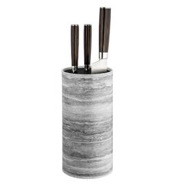  Подставка для ножей LARA LR05-103 Gray универсальная <Wood><круглая> Soft touch 