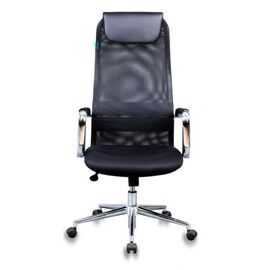 Кресло руководителя Бюрократ KB-9N/Black черный TW-01 TW-11 сетка крестовина хром 