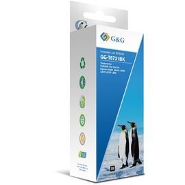  Чернила G&G GG-T6731BK черный100мл для Epson L800, L805, L810, L850 