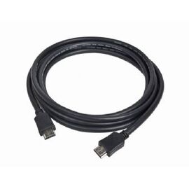  Кабель Gembird HDMI 1.8м, v2.0, 19M/19M, черный, позол.разъемы, экран, пакет (CC-HDMI4-6) 