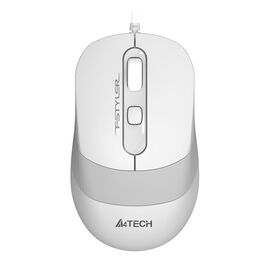 Мышь A4Tech Fstyler FM10 белый/серый оптич. 1600dpi USB 4but (FM10 WHITE) 