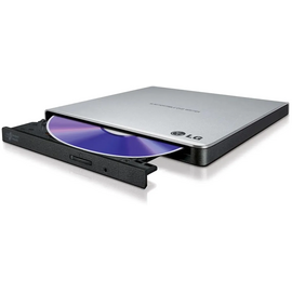  Оптический привод LG GP57ES40.AHLE10B DVD-RW ext. Silver Slim Ret 