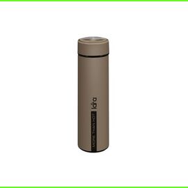  Термос LARA LR04-20 (бежевый) 420мл, soft touch, фильтр-ситечко для заваривания 