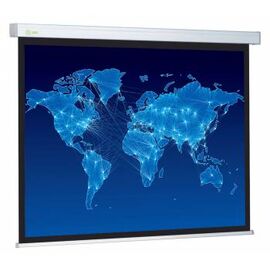  Экран Cactus 150x150см Wallscreen CS-PSW-150x150 1:1 настенно-потолочный рулонный белый 