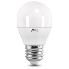  Лампочка Gauss 53210 Elementary Шар 10W 