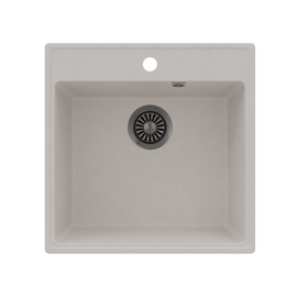  Кухонная мойка MAUNFELD Perla 505 MFQS-505W кремовый 