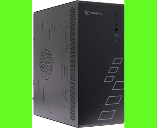  ПК Raskat Standart 300 (Standart300128046) Intel Core i3 12100, RAM 16Gb, SSD 480Gb, no OS, kb+ms, black 