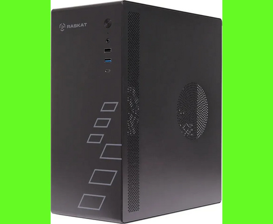  ПК Raskat Standart 300 (Standart300128046) Intel Core i3 12100, RAM 16Gb, SSD 480Gb, no OS, kb+ms, black 