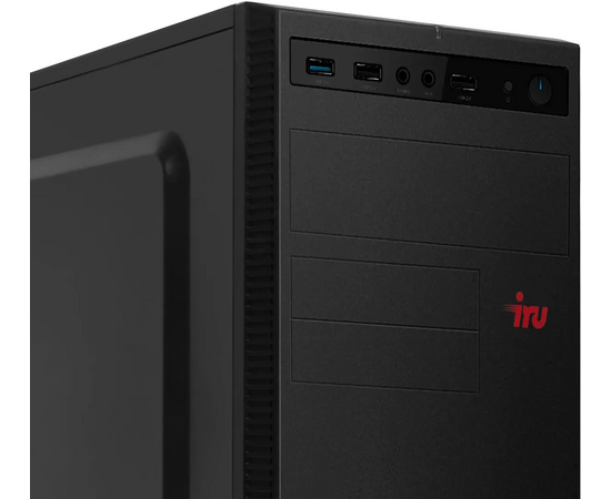  ПК iRU Planio 310H6SEV Mini (2109280) Intel Core i5 12400, DDR4 16ГБ, 512ГБ(SSD), Intel UHD Graphics 730, FreeDOS, черный, без русских букв 