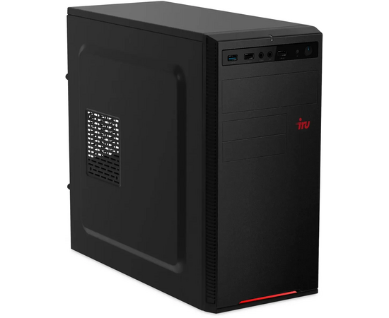  ПК iRU Planio 310H6SEV Mini (2109280) Intel Core i5 12400, DDR4 16ГБ, 512ГБ(SSD), Intel UHD Graphics 730, FreeDOS, черный, без русских букв 