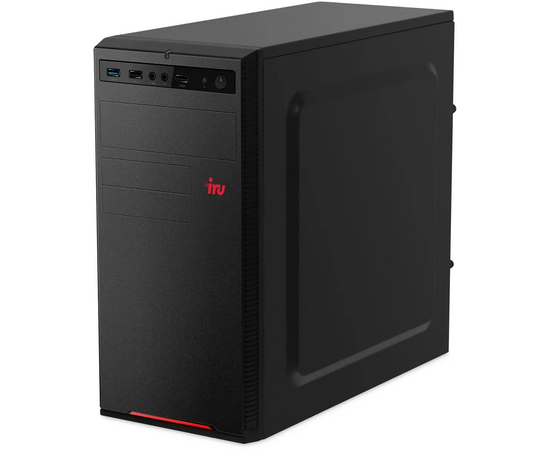 ПК iRU Planio 310H6SEV Mini (2109280) Intel Core i5 12400, DDR4 16ГБ, 512ГБ(SSD), Intel UHD Graphics 730, FreeDOS, черный, без русских букв 