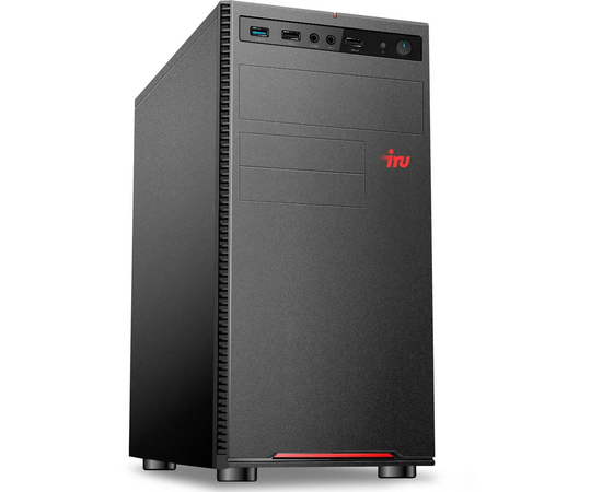  ПК iRU Planio 310H6SEV (2112572) Intel Core i5 12400, DDR4 16ГБ, 256ГБ(SSD), Intel UHD Graphics 730, FreeDOS, черный 